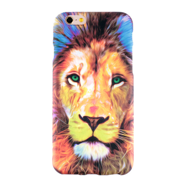 

Чехол-накладка силикон Luxo New Print для Apple iPhone 5 / 5S (лев)