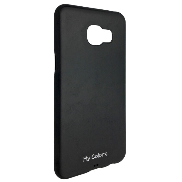 

Чехол-накладка силикон под кожу My colors для Samsung C5 (black)