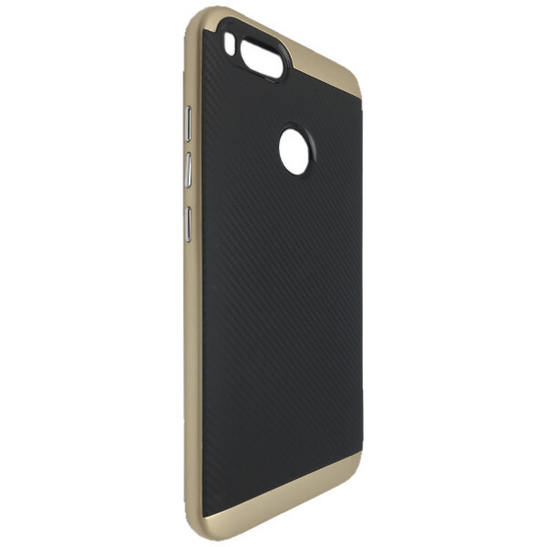 

Чехол-накладка силикон с пластик бортом iPaky Cheap для Xiaomi Mi A1 (Mi 5X) (gold)