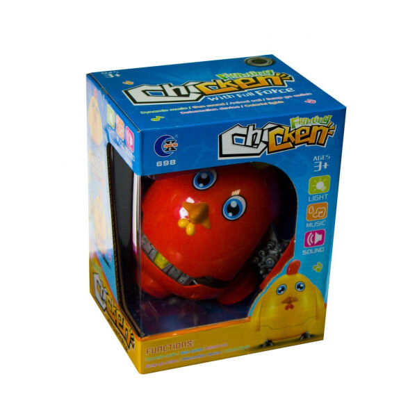 

Музыкальный цыпленок Kronos Toys 698 Красный (tsi_41872)
