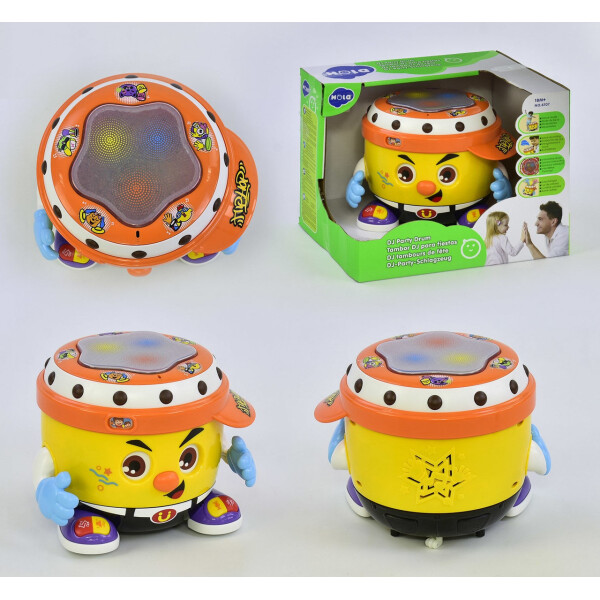 

Интерактивная игрушка GTM Зажигательный барабан Разноцветный (1518-04)