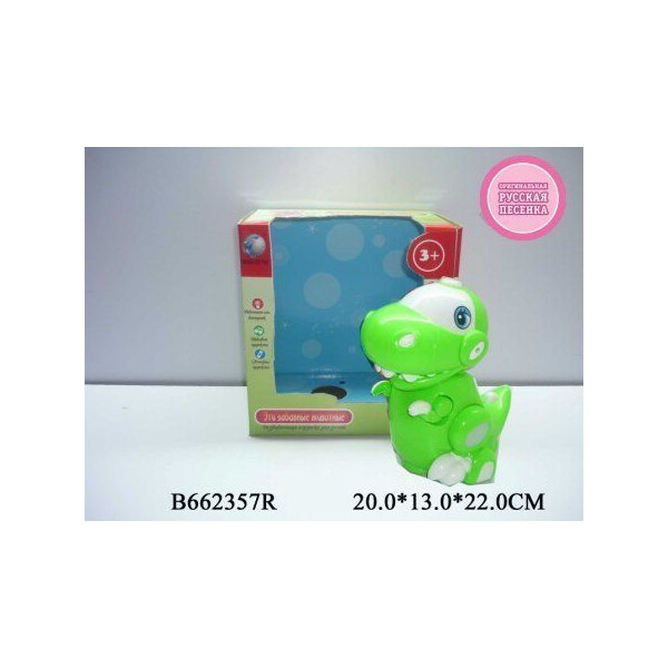 

Динозавр Toysi на батарейках Салатовый (TOY-13764)