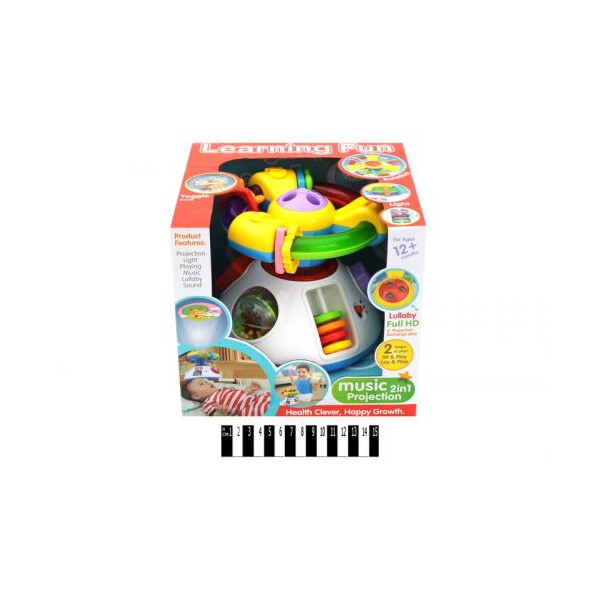 

Музыкальный игровой центр Toysi с проектором Разноцветный (TOY-58101)