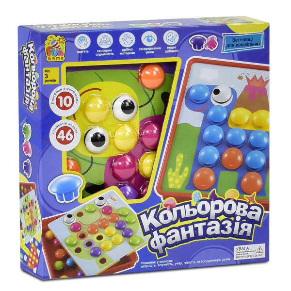 

Мозаика Fun Game Цветная фантазия (7033)