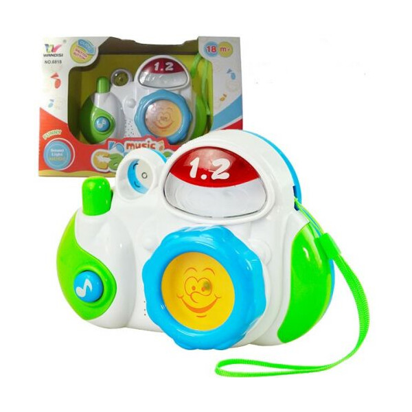 

Фотоаппарат WANDISI музыкальный Разноцветный (TOY-55610)