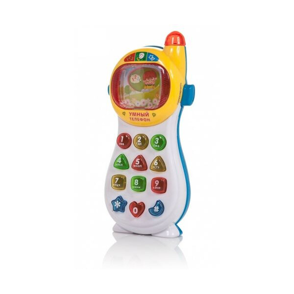 

Умный Play Smart телефон Бело-синий (TOY-105858)