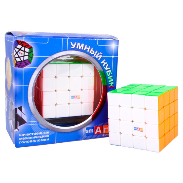 

Кубик рубика Smart Cube 4х4 Цветной пластик (SC404)