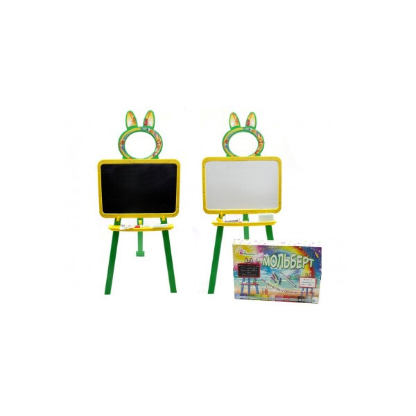 

Доска для рисования магнитная DOLONI TOYS Желто-зелёная (013777/2)