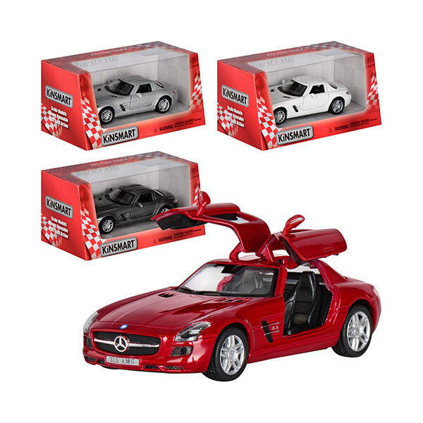 

Машинка Kinsmart (Mercedes-Benz SLS AMG) (KT5349W)