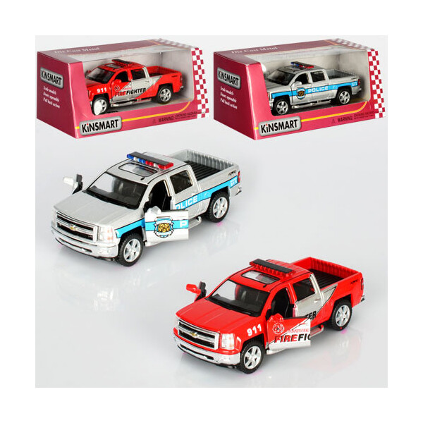 

Машинка Kinsmart (Chevrolet Silverado 2014) (KT5381WPR)