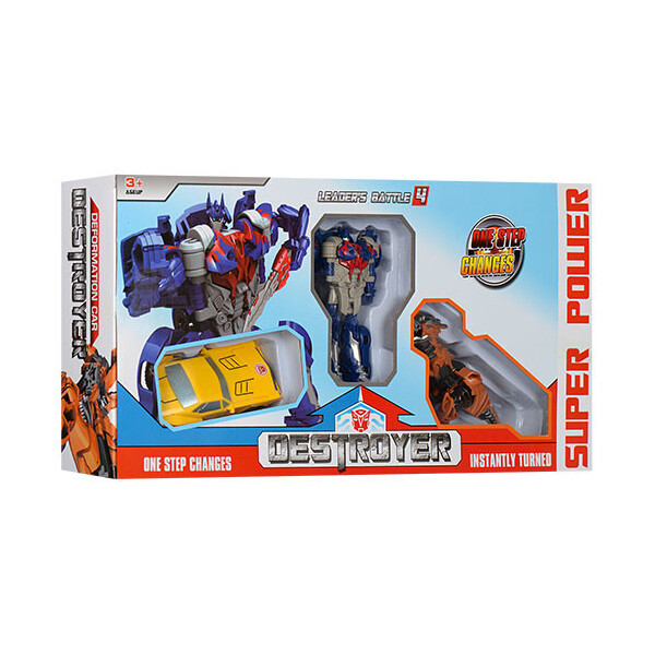 

Игровой набор трансформеров JIaYI Toys Бамблби Оптимус Динобот (675-7)