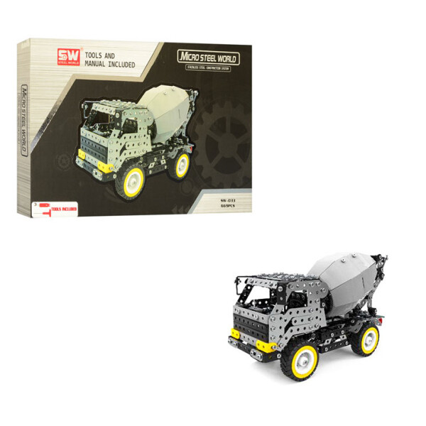 

Конструктор STEEL WORLD металл, стройтехника, от 589 деталей (SW-033)