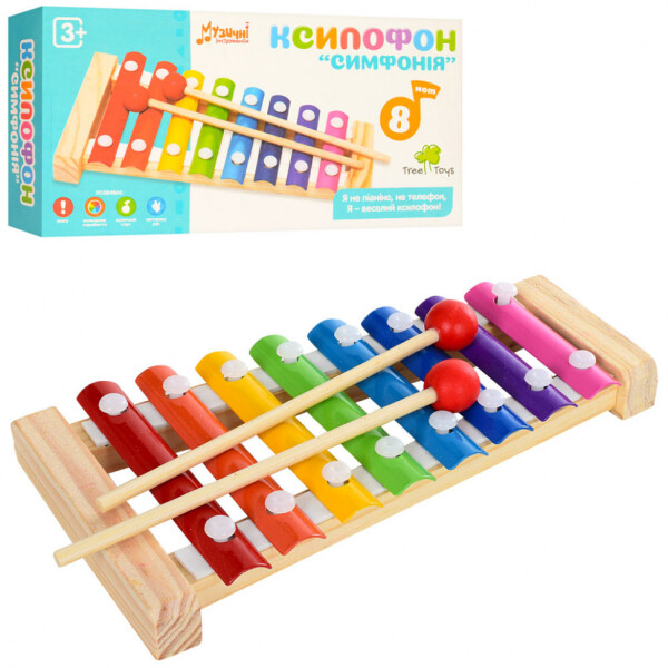 

Деревянная игрушка METR+ Ксилофон (MD 1163)