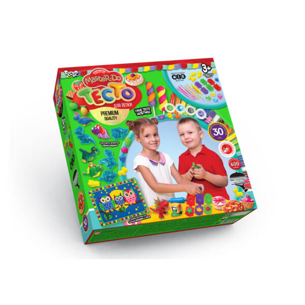 

Набор креативного творчества Danko Toys Тесто для лепки "Master Do" 30 цветов (7651DT)