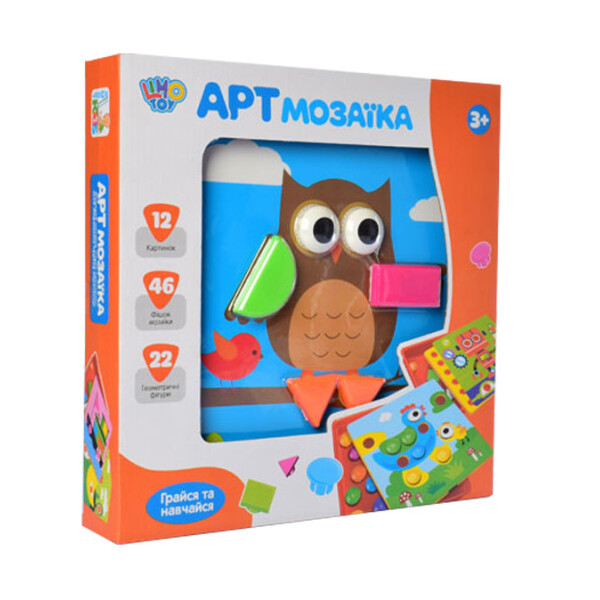 

Детская мозаика с крупными деталями Limo Toy (808-9Mozaik)
