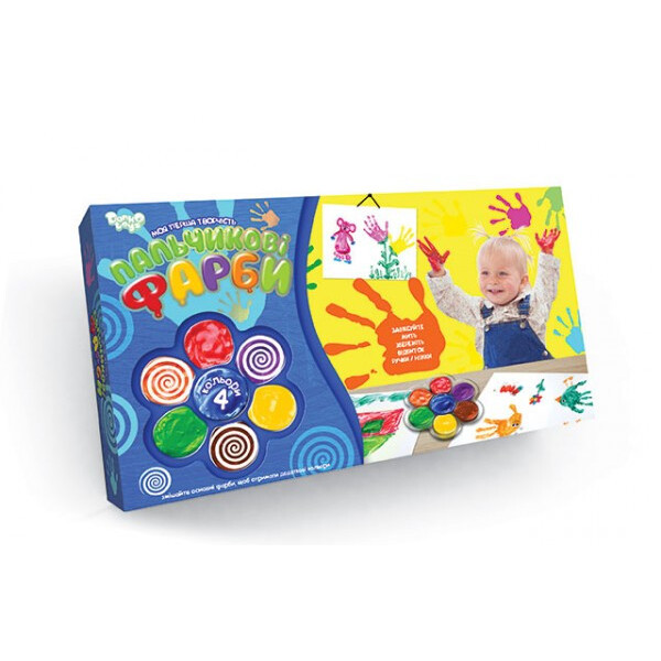 

Пальчиковые краски Danko Toys "Моя перша творчість" (6785DT)
