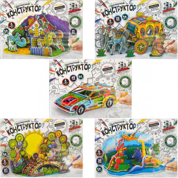 

Комплект креативного творчества Danko Toys "Расписной конструктор" (7184DT)