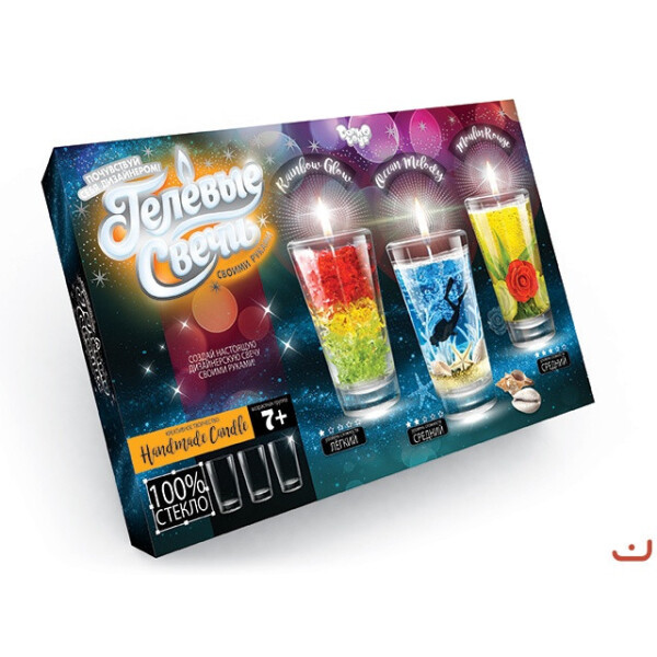 

Комплект креативного творчества Danko Toys "Гелевые свечи" (6160DT)