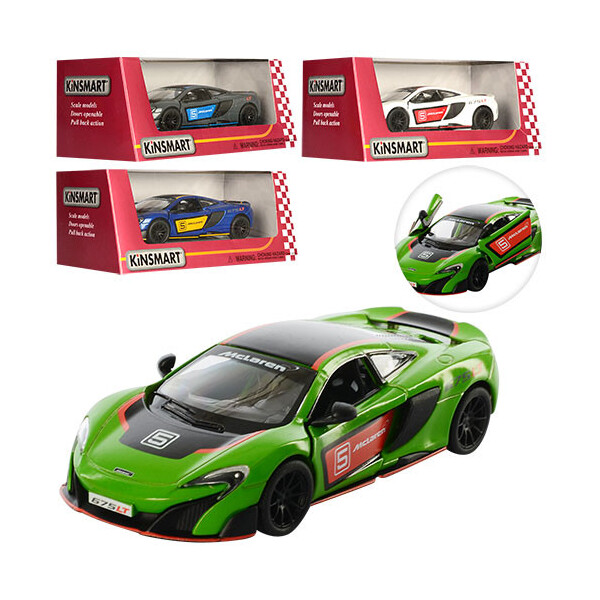 

Инерционная машинка Kinsmart McLaren 675LT (KT5392WF)