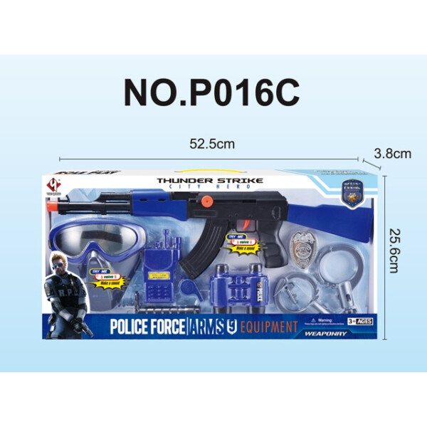

Игровой набор полицейского Limo Toy (33760)