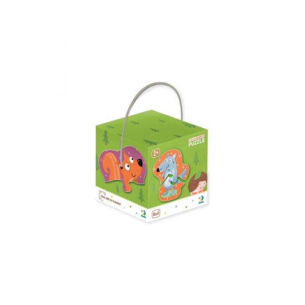 

Пазл DoDo Toys 2-3-4 элементы Лесные животные (300195)