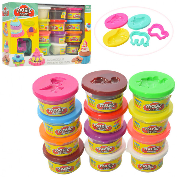 

Пластилин Play Doh, 12 цветов (MK 2749)