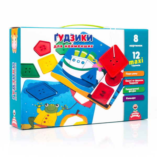 

Игра пуговицы "Пуговицы" для самых маленьких Vladi Toys (укр) (VT2905-02)