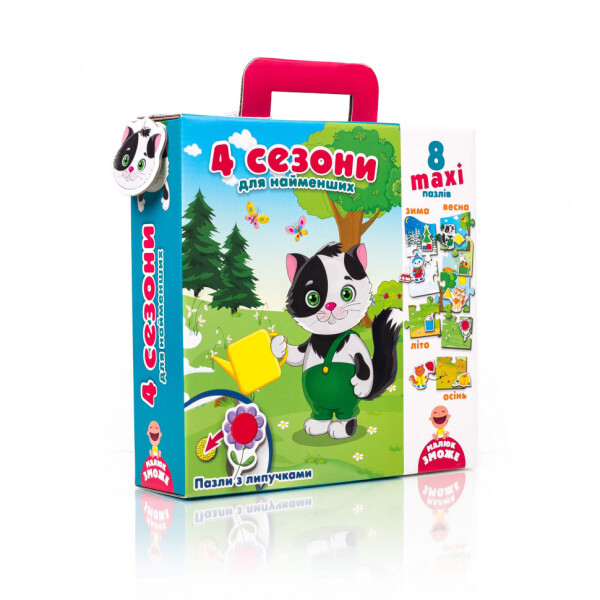 

Пазл с липучками для самых маленьких Vladi Toys 4 сезона (укр) (VT2907-04)