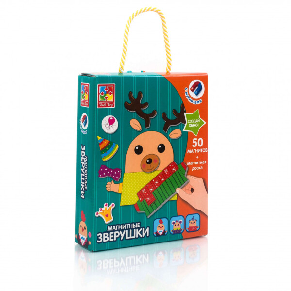 

Магнитная игра Vladi Toys "Зверушки" (рус) (VT3702-10)