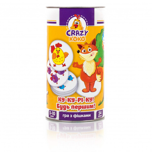 

Настольная игра для детей и взрослых Vladi Toys "Ку-ка-ре-ку!" (укр) (VT8020-08)