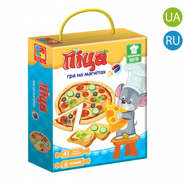 

Игра магнитная Vladi Toys Пицца (укр) (VT3004-02)