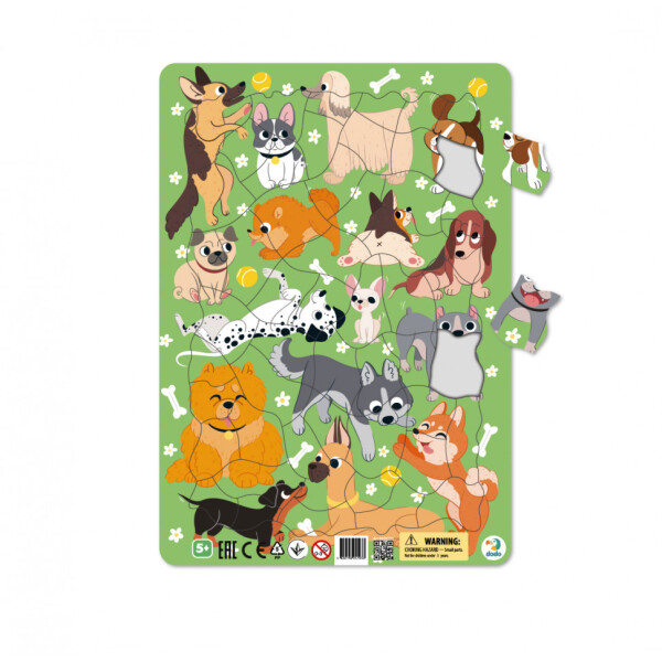

Пазл c рамкой DoDo Toys Песики (R300219)