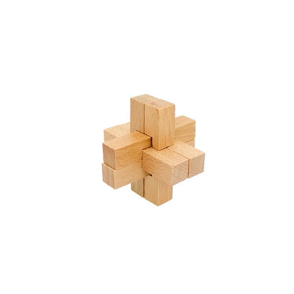 

Деревянная игрушка Головоломка MD 2056 (Крест MD 2056-5)
