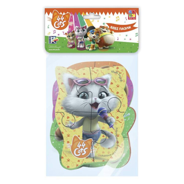 

Настольная игра "Беби пазлы. 44 Cats" VT1106-84