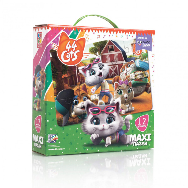 

Игра настольная "Макси пазлы. 44 Cats" VT1722-01