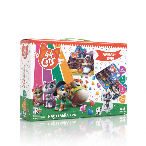 

Игра настольная "Развлекательная Алмаз-Бум 44 Cats" VT8055-15