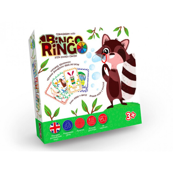 

Настольная игра "Bingo Ringo" рус/англ GBR-01-01E