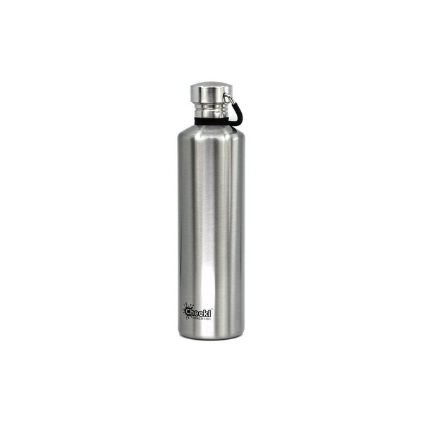 

Бутылка для воды Cheeki Classic Single Wall Matte - серебряная, 1 л (CB1000SI1)