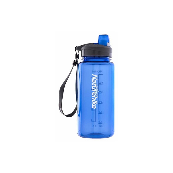 

Бутылка для воды спортивная Naturehike NH17S010-B Sport bottle Tritan - синяя, 0,75 л (6927595722527)