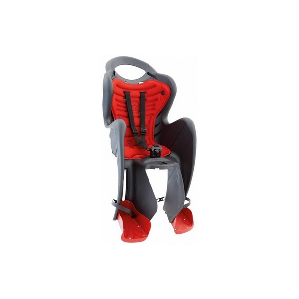 

Велокресло детское Bellelli Mr Fox Relax B-fix серо-красное