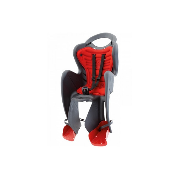 

Велокресло детское Bellelli Mr Fox Сlamp серо-красное