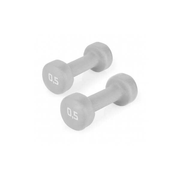 

Гантели для фитнеса Spokey Shape IV (920892), 2 шт по 0,5 кг