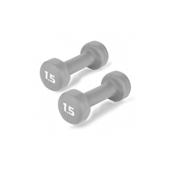 

Гантели для фитнеса Spokey Shape IV (921562), 2 шт по 1,5 кг