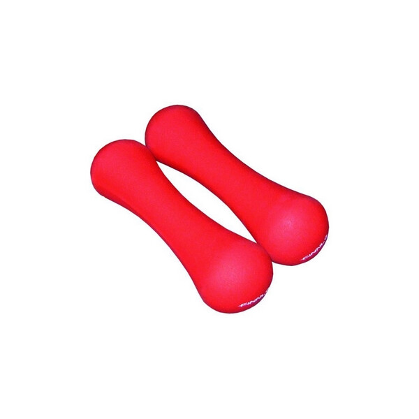 

Гантели для фитнеса неопреновые 1 кг Finnlo Fitness Dumbbell красные
