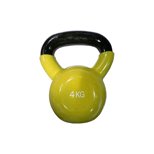 

Гиря виниловая Fitex Explode MD2201-4 - желтая, 4 кг
