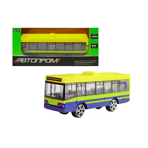 

Автобус Икарус металл 7655 желтый