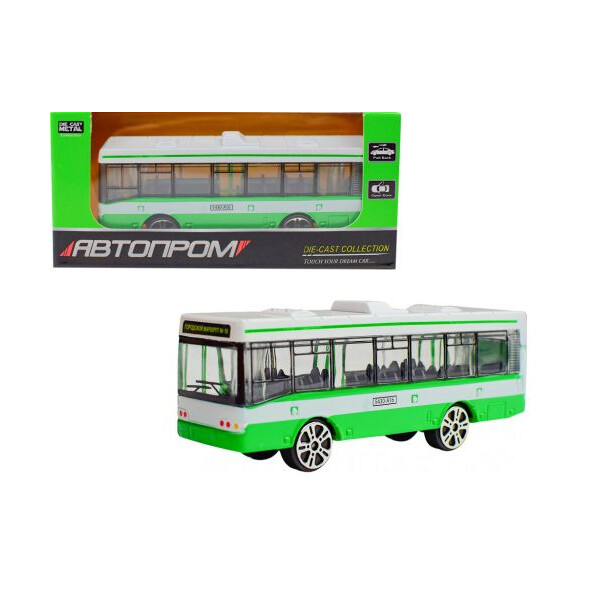 

Автобус металл 7655 зеленый.