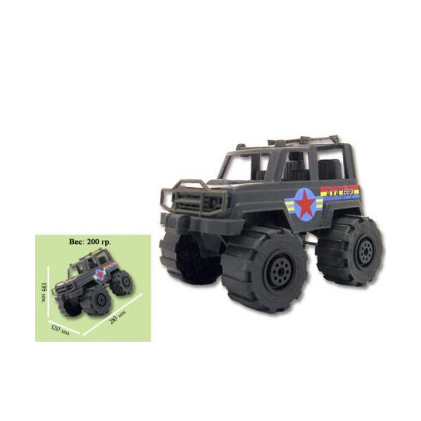 

Машина Джип военный KW-05-502