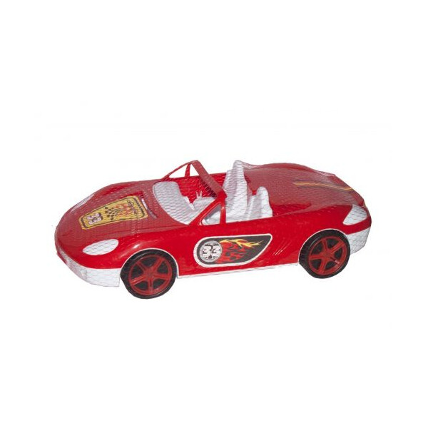 

Машина кабриолет с наклейками (красная) KW-07-701-1 N