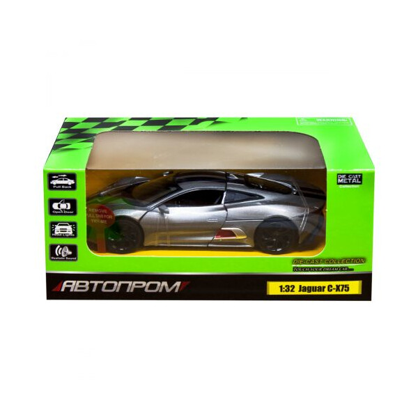 

Машинка Jaguar C-X75 из серии Автопром (серая) 68399